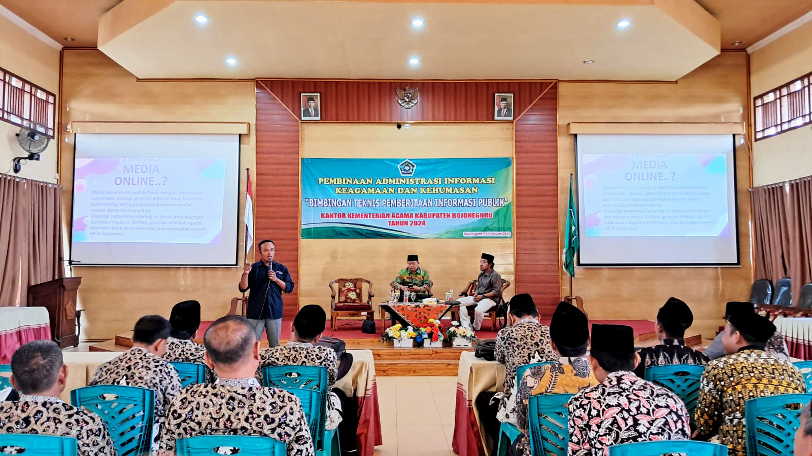 Bimtek Kehumasan dari Owner BMG